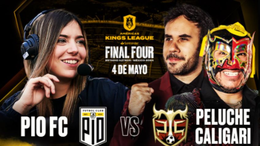 Kings League Américas: Peluche Caligari y PIO FC jugarán un amistoso en el Estadio Azteca, ¿Cuándo y cómo asistir?