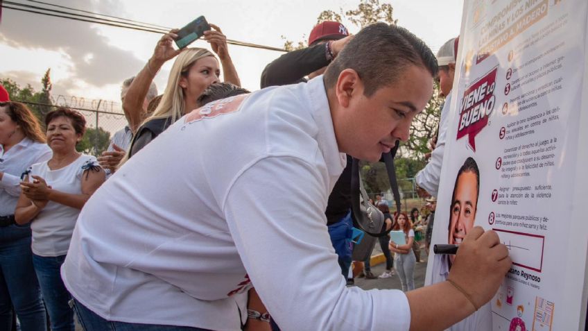 Janecarlo Lozano se compromete a entregar uniformes y tenis gratuitos a niños de Gustavo A. Madero