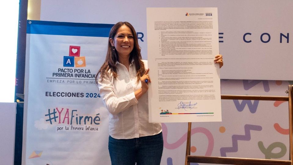 Libia Dennise García, candidata al gobierno de Guanajuato.