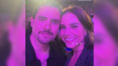 VIDEO | Tania Rincón presume su amor con Pedro Pereyra en concierto de Yuridia