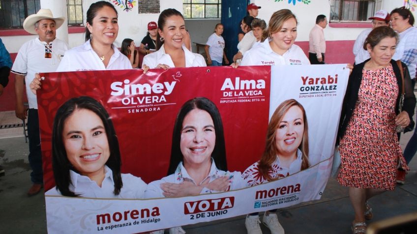 “En morena demostramos cómo trabajar sin corrupción”: Simey Olvera