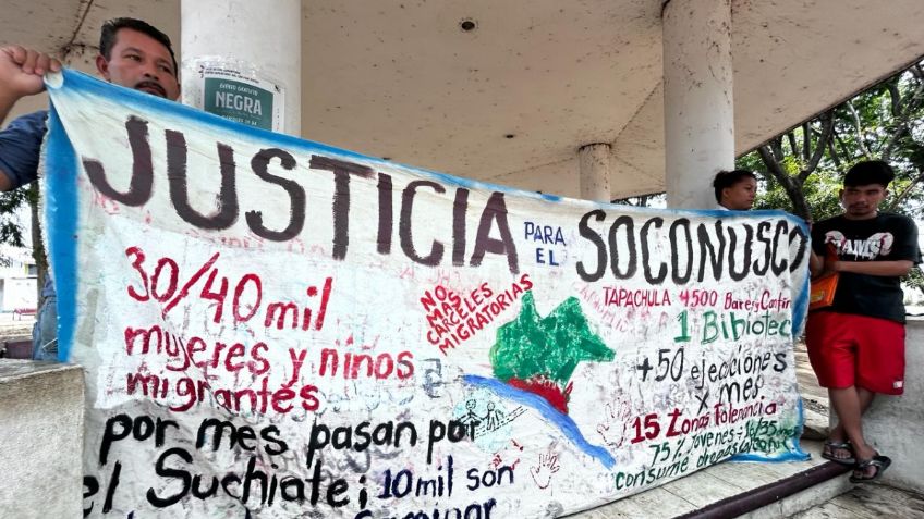 “Viacrucis migrante" fue amenazado por el crimen organizado en el límite de México con Guatemala