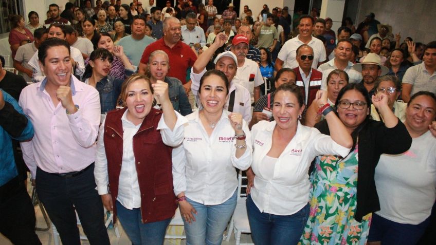 Simey Olvera reitera compromiso con la salud