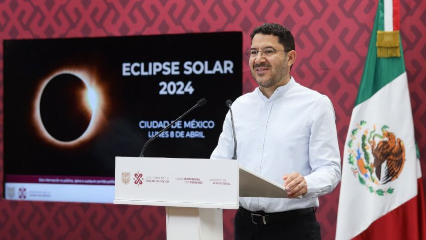 Gobierno de la CDMX llama a cuidar la salud visual en el eclipse del próximo 8 de abril