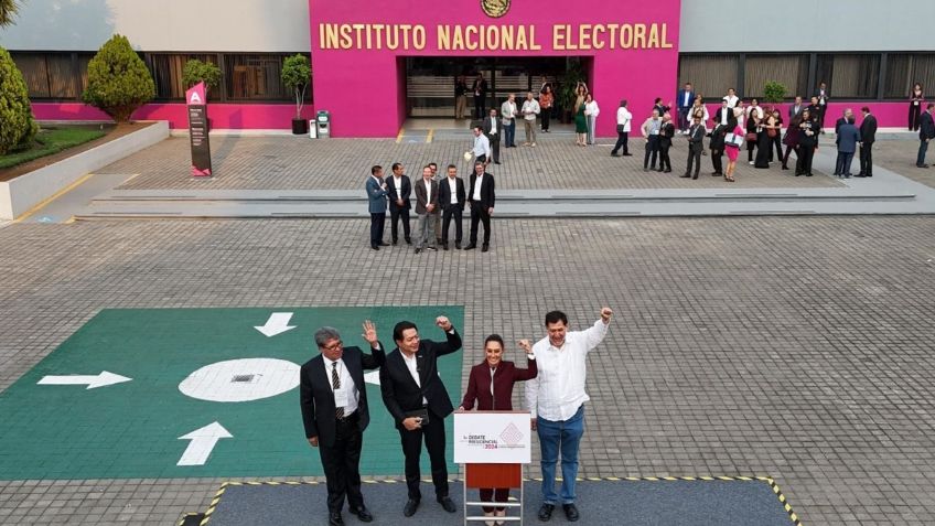 Claudia Sheinbaum plantea su proyecto de gobierno en el primer debate presidencial 2024