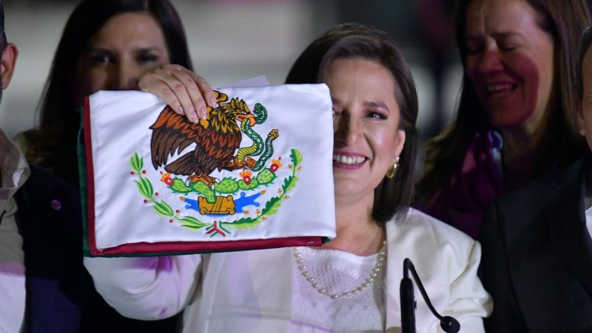 Claudia Sheinbaum, Xóchitl Gálvez se y Jorge Álvarez Máynez se asumen como los ganadores