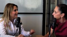 Claudia Sheinbaum mantiene diálogos con aspirantes de Morena y recibe a Claudia Delgadillo en su podcast