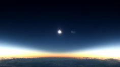 Eclipse Solar: video muestra cómo se ve el fenómeno astronómico desde un avión