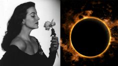 María Félix, la diva mexicana cuyo natalicio 110 es hoy 8 de abril, fecha que mágicamente coincide con el eclipse solar