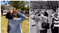 Así se vivió el eclipse solar de 1991 y 2024: VIDEO