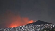 Nuevamente Sierra de Guadalupe registra fuerte incendio