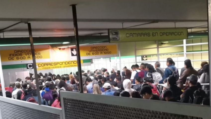 ¿Qué pasa en la estación Potrero, Hidalgo y Constituyentes de Línea 3, 7 y 4 del Metro hoy, lunes 8 de abril?