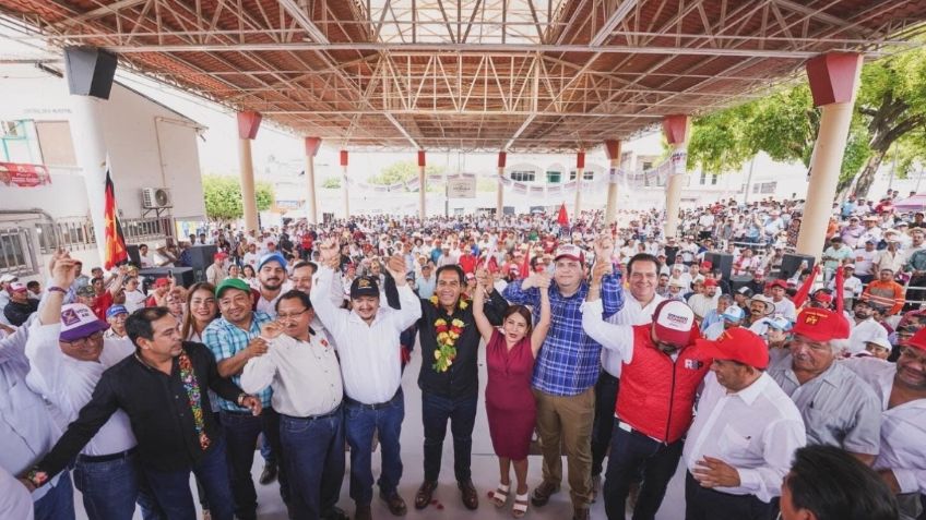 Eduardo Ramírez propone un clima libre de violencia y recuperar vínculo comercial con Centroamérica en Frontera Comalapa y Chicomuselo en Chiapas