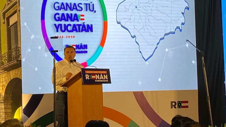 Renán Barrera Concha, candidato a la gubernatura de Yucatán.