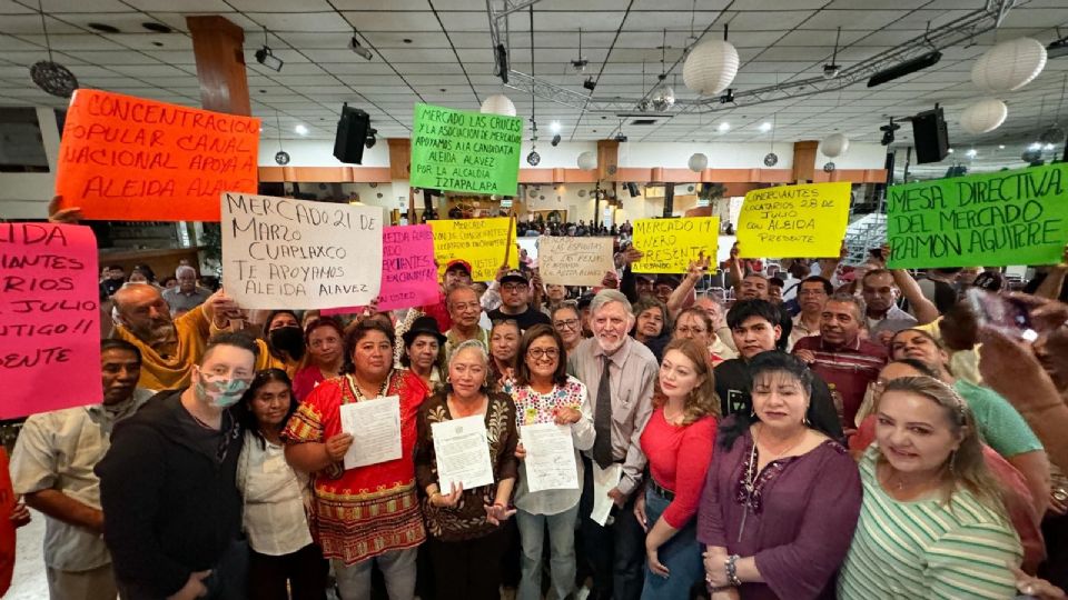 Aleida Alavez, candidata de 'Seguiremos Haciendo Historia' en Iztapalapa.