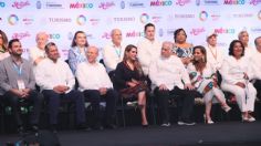 Evelyn Salgado y el secretario de Turismo federal Miguel Torruco inauguran el Tianguis Turístico 2024