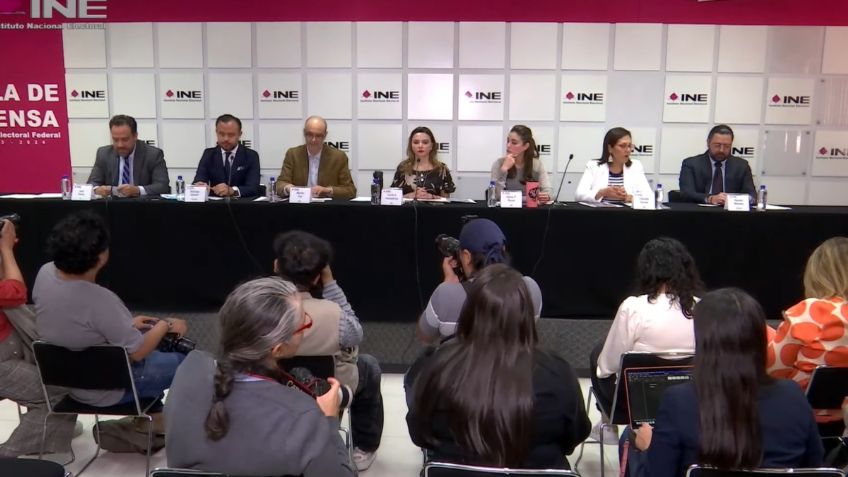 INE: 13.7 millones de personas observaron el primer debate presidencial