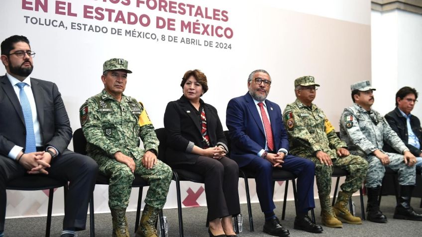 Gobierno del Edomex y Gobierno Federal han abatido más de 600 incendios forestales en la entidad