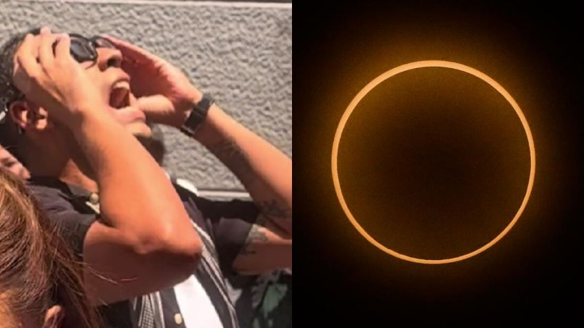 ¿El Capi Pérez ve el eclipse con lentes falsos? Esto fue lo que le ocurrió