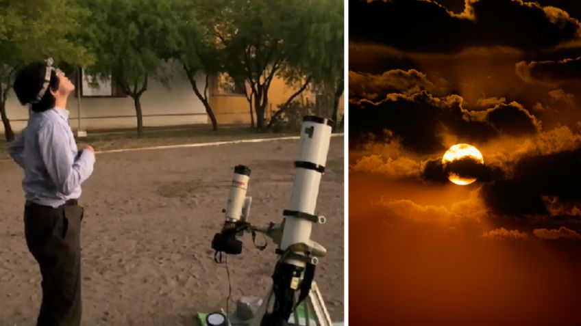 Hombre sorprende con el largo viaje que hizo de Japón a México para ver el eclipse solar, y su reacción lo dice todo | VIDEO