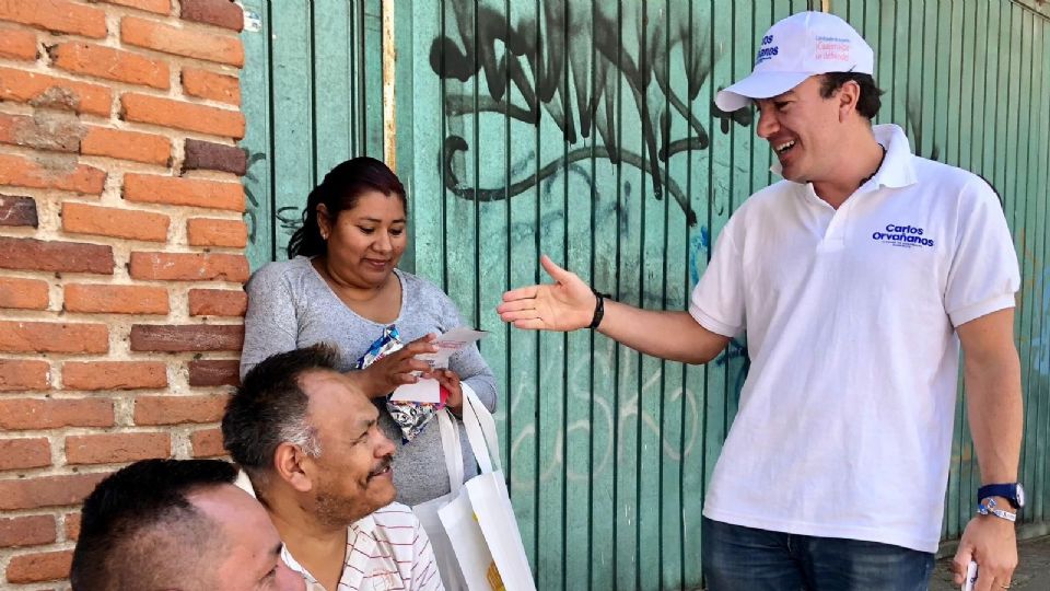 Carlos Orvañanos, en la alcaldía Cuajimalpa de Morelos.