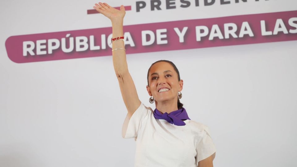 Claudia Sheinbaum, candidata presidencial por la coalición “Sigamos Haciendo Historia”