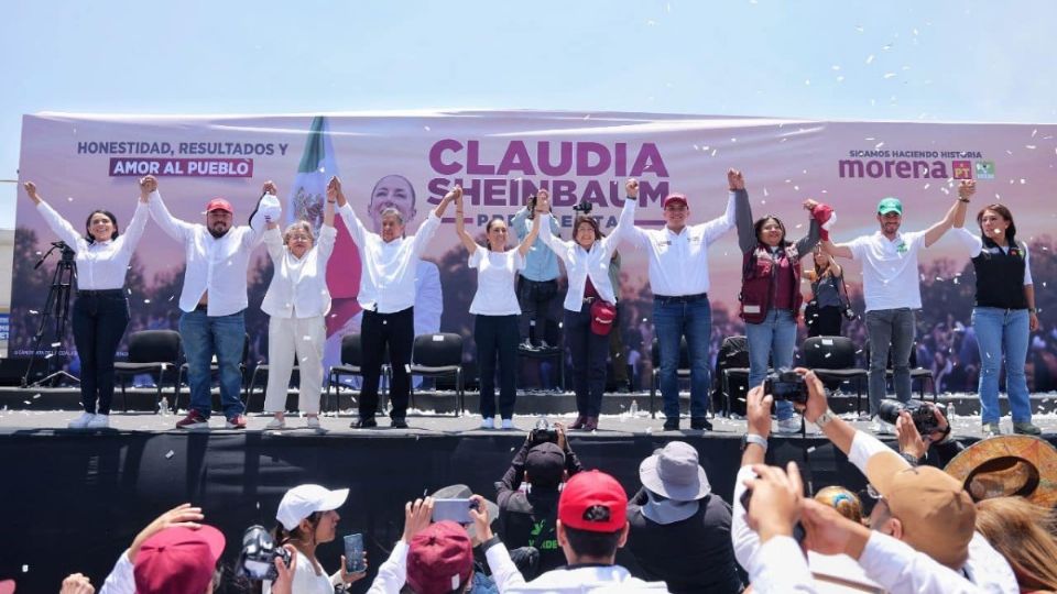 Sheinbaum se encuentra de gira por Estado de México.