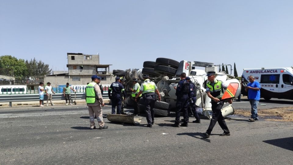 El accidente causó afectaciones viales.