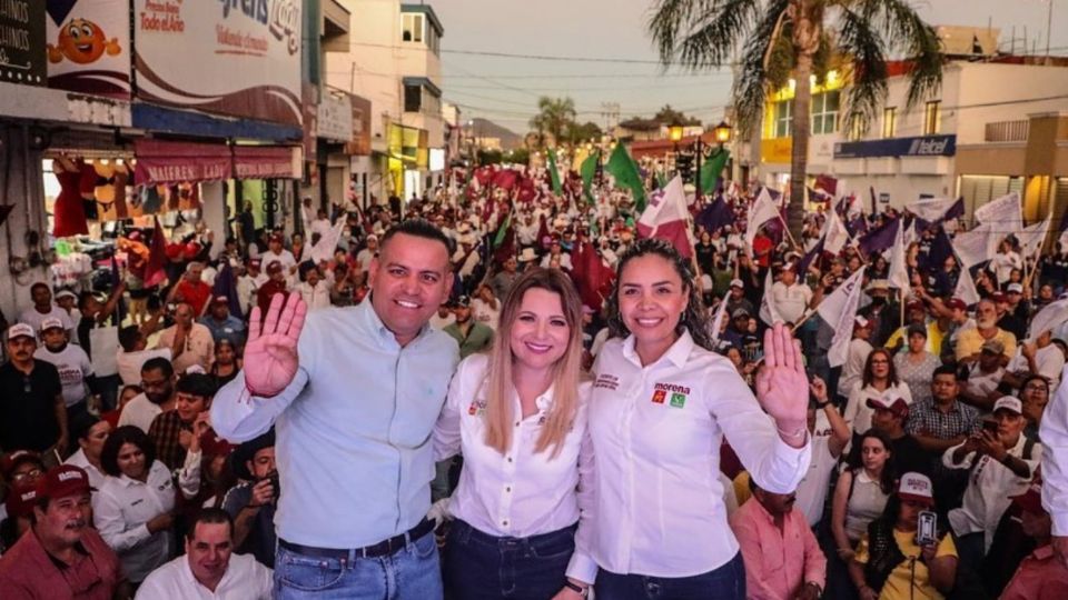 Claudia Delgadillo, candidata de la coalición Sigamos Haciendo Historia al Gobierno de Jalisco.