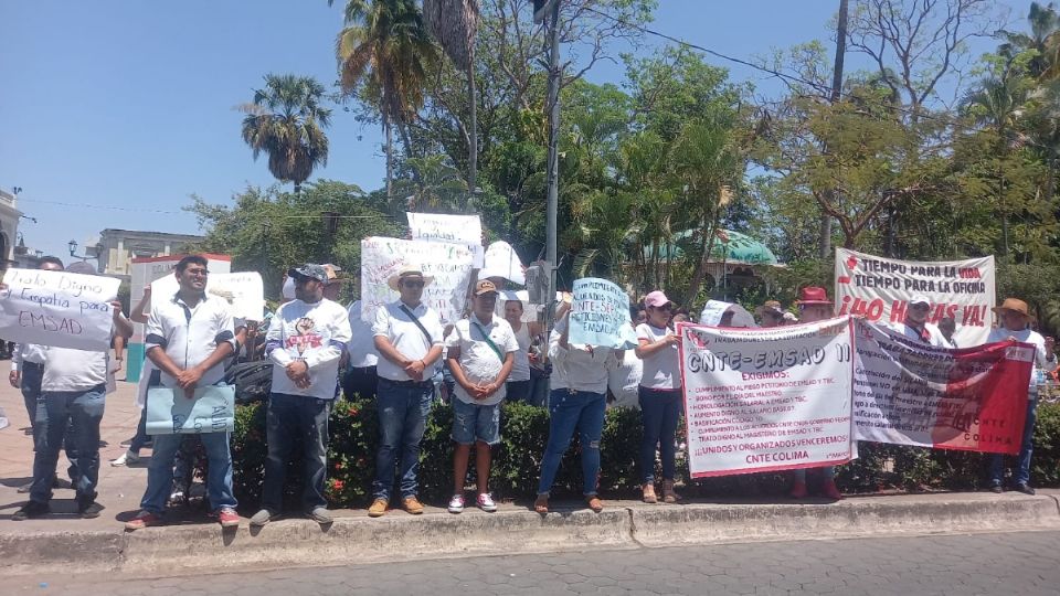 Manifestaciones en Colima por el Día del Trabajo