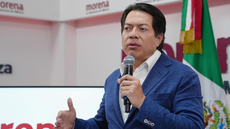 Mario Delgado, dirigente nacional de Morena.