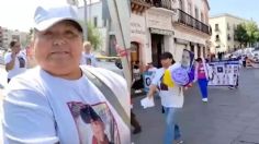 "Deseo abrazar y ver a mi hijo, sería el mejor regalo": marchan madres buscadoras en Zacatecas