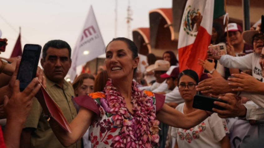 Claudia Sheinbaum refrenda el compromiso de Morena y critica a la oposición: "No han entendido el gran cambio en México"