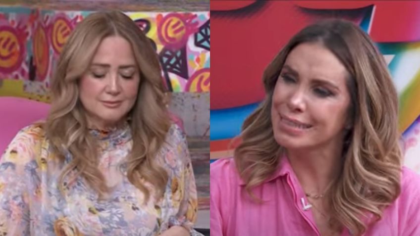 Entre lágrimas Andrea Legarreta y Escalona recuerdan a sus mamás en este 10 de mayo: "se vale estar triste y llorar"