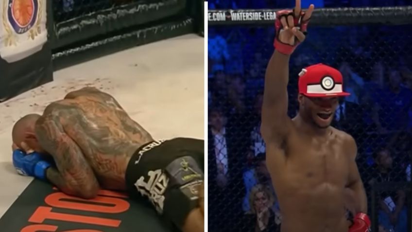 VIDEO: peleador de MMA destroza a su contrincante y se burla tirándole una pokébola