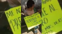 VIDEO: capturan ciudadanos a presunto pirómano, pero son detenidos por la autoridad