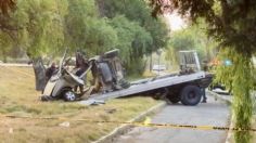 Mueren 4 jóvenes tras chocar contra un árbol en Paseo Tollocan, Metepec