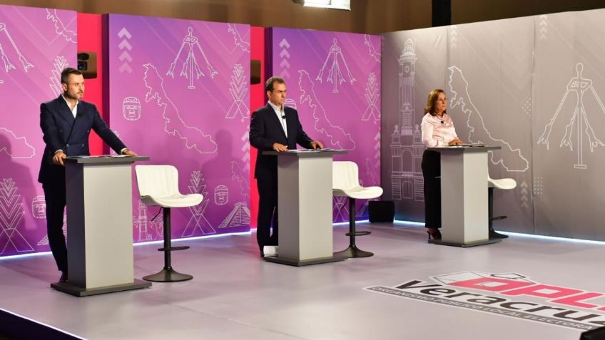 Esto fue lo que dijeron los candidatos durante el segundo debate por el gobierno de Veracruz