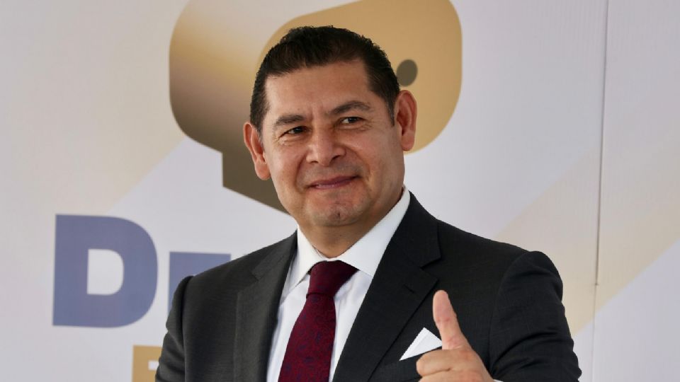 Alejandro Armenta, candidato a la gubernatura de Puebla.