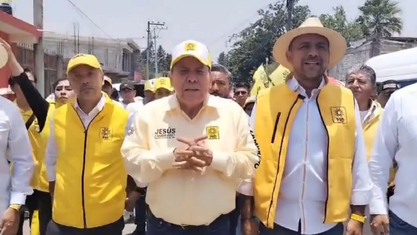 Jesús Zambrano recorre municipio de Atlautla, Estado de México, y llama a fortalecer al PRD