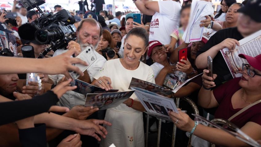 Claudia Sheinbaum: "sí, me siento muy segura", tras los ataques hacía candidatos