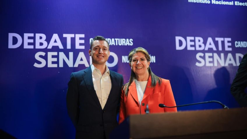 Luis Donaldo Colosio y Martha Herrera se declaran ganadores de debate por el Senado en Nuevo León