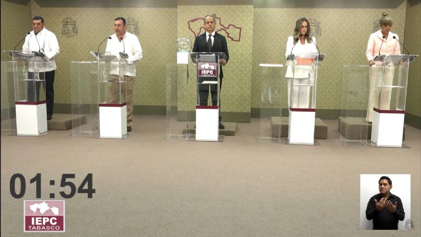 Estos fueron los momentos más importantes del segundo debate de Tabasco