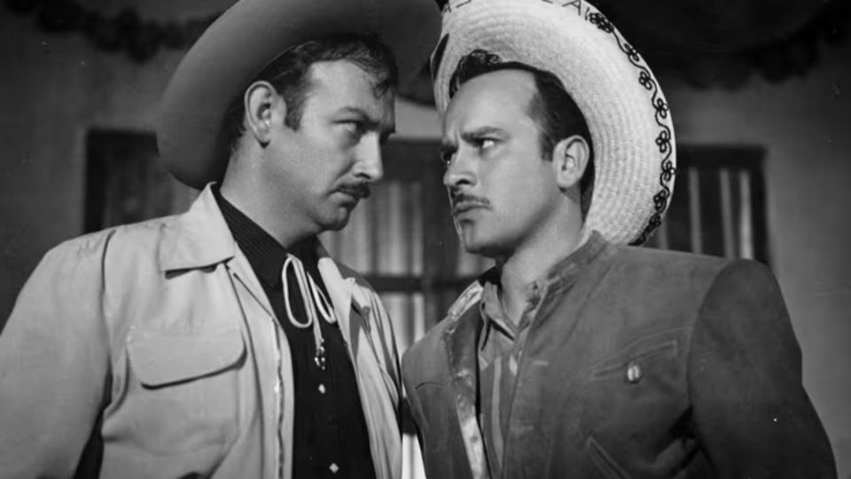 Jorge Negrete y Pedro Infante