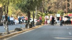 Protestan frente al Interapas por falta de agua en San Luis Potosí