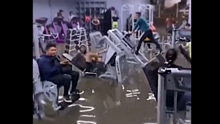 VIDEO: intensas lluvias en Chiapas dejan inundaciones en gimnasios, casas y calles