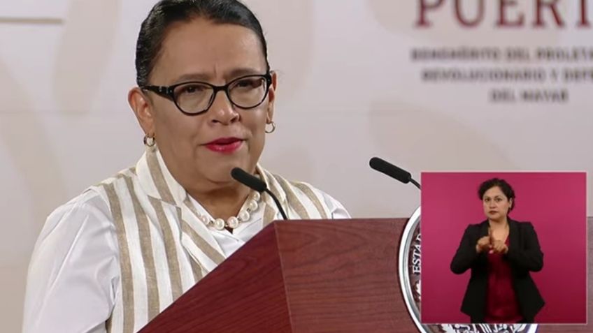 Se reducen más del 23 por ciento los delitos federales: Rosa Icela Rodríguez