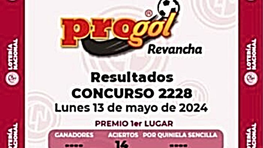 Progol: estos son los resultados ganadores de la quiniela 2228