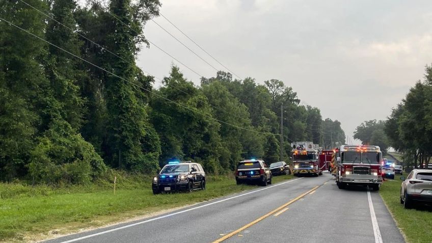 8 migrantes mexicanos mueren en volcadura de autobús en Florida: hay 45 heridos