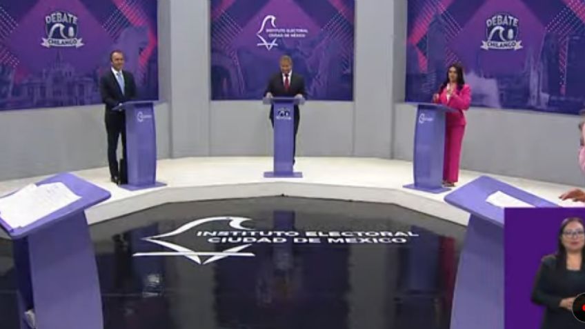 Así se vivió el debate entre los candidatos a gobernar la alcaldía Cuajimalpa